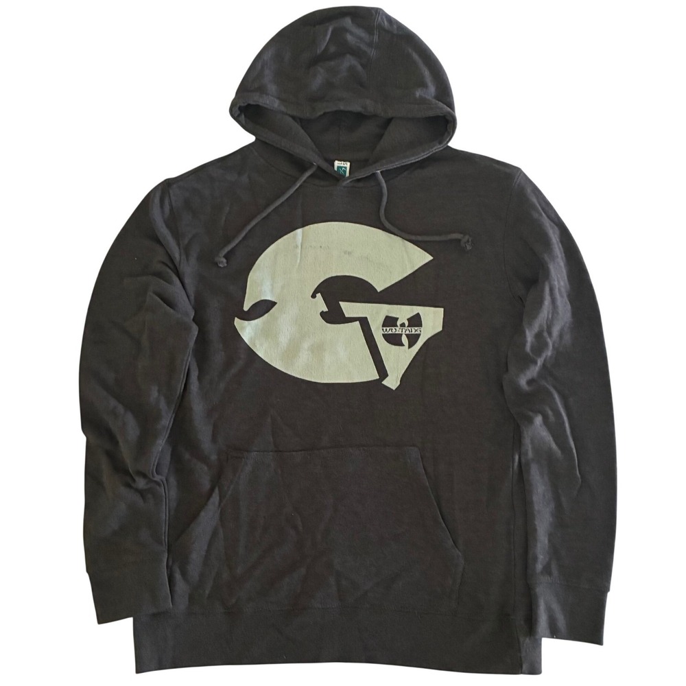 Lane Seven Wu-Tang Clan GZA Liquid Swords Hoodie Charcoal Gray Mens Large